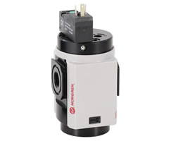 Excelon Plus yumuşak başlatmalı boşaltma valfi, G1/4, 3-10 bar, solenoid kumandalı / yay geri dönüşlü