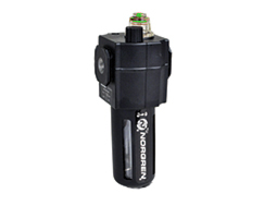 Excelon yağ sisi yağlayıcı, korumalı uzun plastik kase, kapalı, G1/4