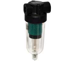 Minyatür Puraire birleştirici filtre, G1/8, 0,01 µm, manuel tahliye