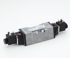 ISO Star solenoid valfı ISO 2, 5/3, APB, solenoid pilot / solenoid pilot