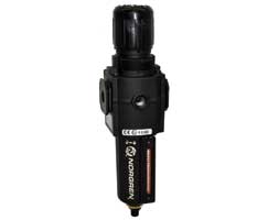 Excelon filtre/regülatör, 1/4 PTF, 5 µm, 0,3-4 bar, otomatik tahliye, göstergesiz