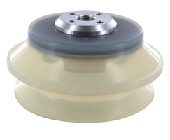 Tek körüklü vakum kabı, 150mm O/D, G1/2, silikon