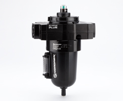 Olympian Plus genel amaçlı filtre, G1-1/2, 5μm, otomatik tahliye, sıvı seviye göstergeli