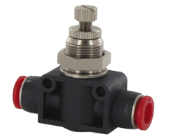 Pneufit C hat içi akış regülatörü, düz, 8 mm