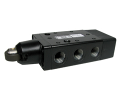 Super X mekanik uyarılı valf, G1/8, 5/2, makaralı / yaylı