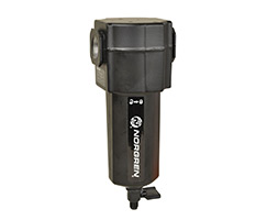 Excelon coalescing filter, G3/8, 0.01µm, manual drain, with liquid level indicator