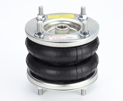 Hava körüğü, tek etkili, erkek montaj saplamaları, 6" çap, 115 mm strok