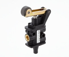 Super X mekanik uyarılı valf, G1/8, 3/2, makaralı kol / yay