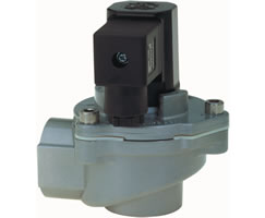 Doğrudan solenoidle çalıştırılan toz filtre valfi, 1 NPT, 2/2, NC, solenoid pilot / solenoid pilot