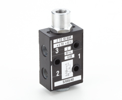 S/667 serisi pilot kumandalı valf, G1/8, 3/2, NO, pilot yay geri dönüşlü