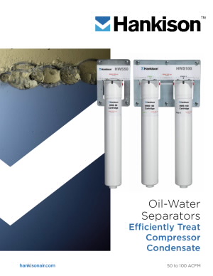 Oil-Water Separators Efficiently Treat Compressor Condensate