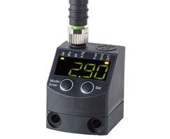 54D Elektronik pnömatik basınç sensörü, G1/8, -1-1 bar, IO-Link yapılandırılabilir