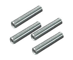 RM/92000/M ve RM/91000/M silindirler için F montaj parçasını dişi piston çubuğu dişine takmak için saplama veya Adaptör montajı, 12 mm delik