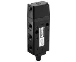 Super X hava pilot kumandalı valf, G1/4, 5/2, hava pilotu / yay geri dönüşlü