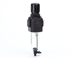 Excelon filtre/regülatör, G3/8, 5 µm, 0,3-10 bar, manuel tahliye, göstergesiz