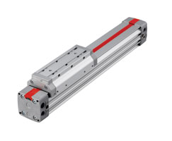 Lintra Plus milsiz silindir, dış kılavuz, 16 mm çap, 400 mm strok